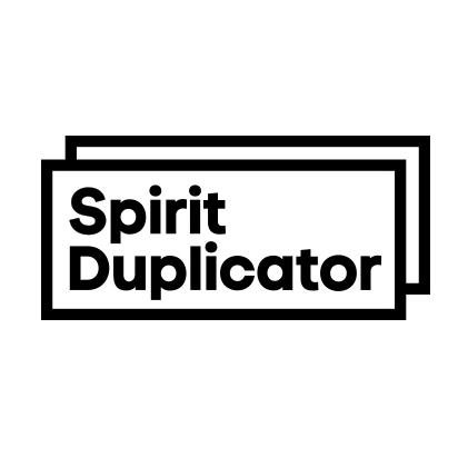 Spirit Duplicator is a small press founded in 2015, printing pamphlets and books using digital, risograph and lithograph.