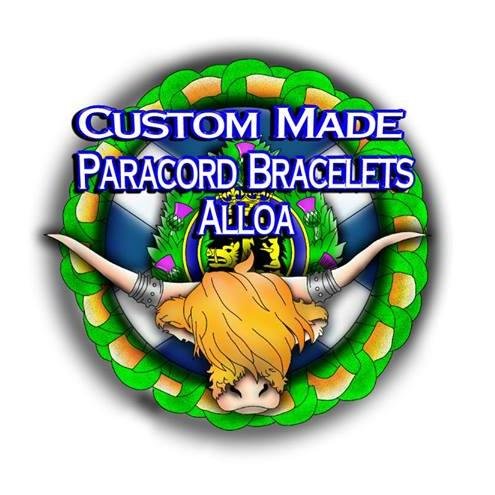 Custom Made Paracord Bracelets Alloa