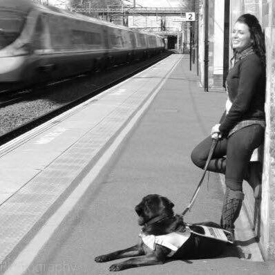 Follow the life of guide dog Hester; a 5 year old brindle Labrador X Retriever. Every day is a new challenge but Guide Dogs help #ChangeALife
