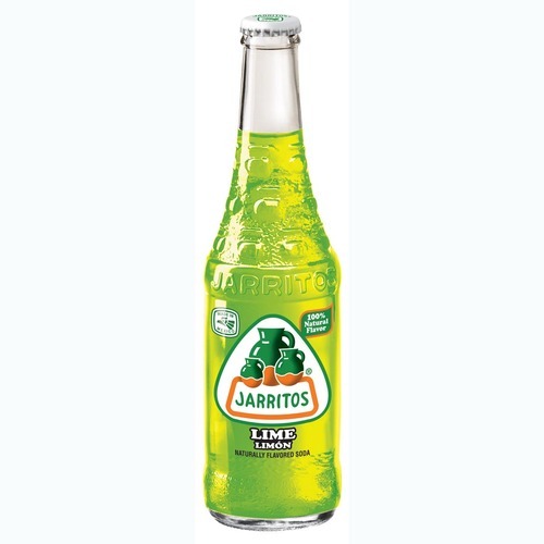 Jarritos Lime soft drinks are made from 100% natural sugar. 

Electric, lively, citrusy and sweet with 100% natural lime flavor.