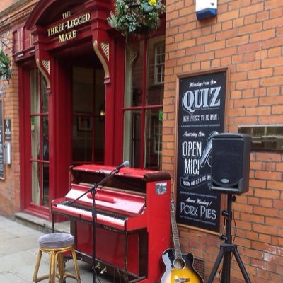 It's The Three Legged Mare Open Mic in York! Every Thursday from 9pm. We welcome musos, songwriters, comedians, magicians, etc! We're just by The Minster!