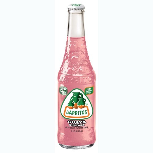 Jarritos Guava soft drinks are made from 100% natural sugar. 

A liquid tropical vacation ready to drink!