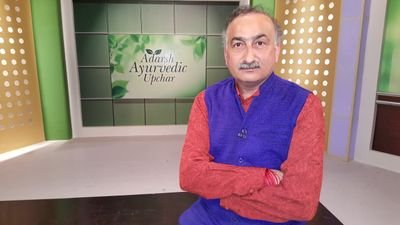 Ayurveda Vaidya at Adarsh Ayurvedic Pharmacy. This is the third generation carrying out the legacy of Ayurveda by Vaidya Dr. Deepak Kumar with a modern outlook.