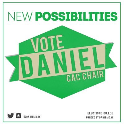 The official Twitter account for Daniel Moreno's 2016-17 CAC Chair Campaign. #NewPossibilities