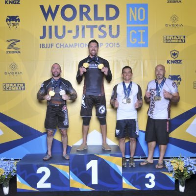 Husband, Father of 5, competitive grappler, business owner, master’s world and pan am champion.
