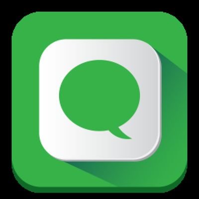 Quick connect is a free sms app with features like group chat , secure chat , stickers , emoji's etc.