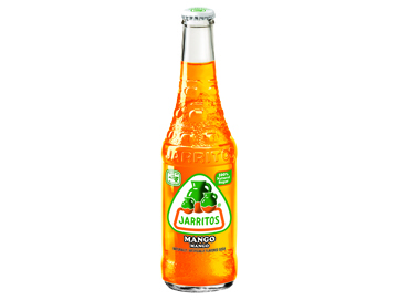 Mango Jarritos is made with 100% natural sugar.  The delicious taste of mango
makes you want to tango!
