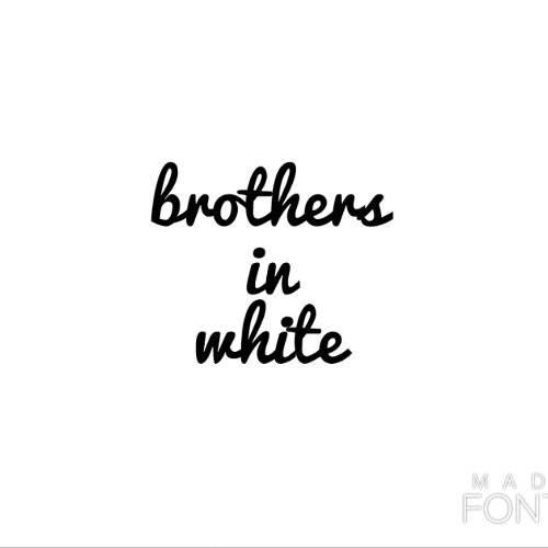 Brothers in white the clothing line which caters for men only, fashionable, sporty & new