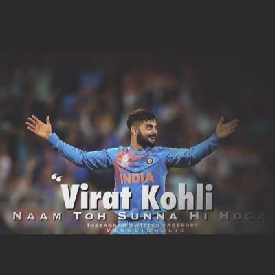 sweet 9teen ;) 
#vIratian forever 
love #crickEt 
#madeness at its PeAk for @imvkohli ;) 3 3