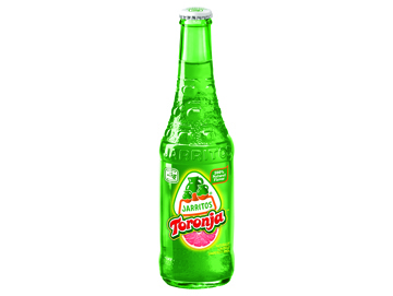 Toronja (Grapefruit) Jarritos is made with 100% natural Sugar.  A sweet and sour eye opener! Que buenísimo!