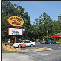 Hickory-smoked wings, ribs & other meats are the specialty of this down-home chain outpost.