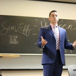 SamuelZeff's profile picture. Personal Brand Strategist. I work with college students/recent grads to tap into what makes them unique...so they get noticed and get the job!