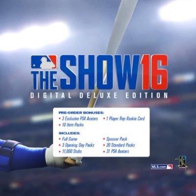 Selling MLB 16 The Show Stubs also have plenty of stubs left on 15 selling stubs for PSN Codes! Only do legit deals!
