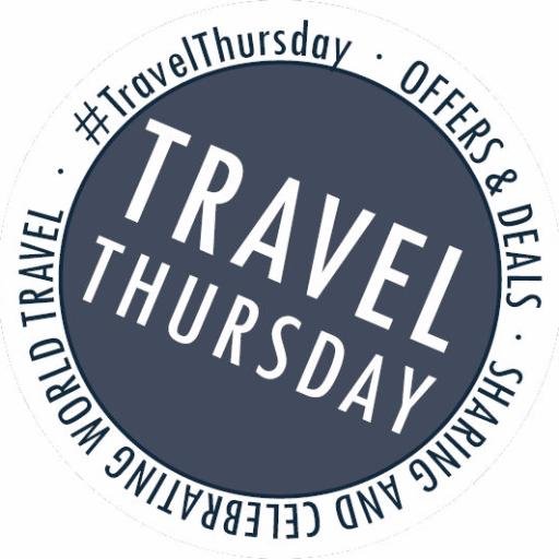 Use #TravelThursday on Thursdays when we tweet/retweet travel images, news and offers from all over the World using. Hosted by @WeHeartTravels