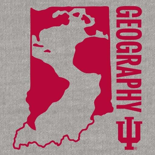 The official Twitter for the Department of Geography at Indiana University Bloomington! Also find us on Facebook. Maintained by @PatiTBasile