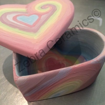 Contemporary ceramic pottery painting cafe. Specialists in Baby & Toddler Hand/ Footprints in Silver, Clay&Ceramics.#zebraceramics #SBS winner. Stripes rock!