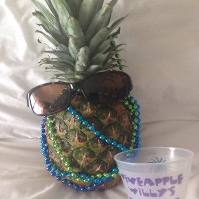 spring break pineapple doing spring break things