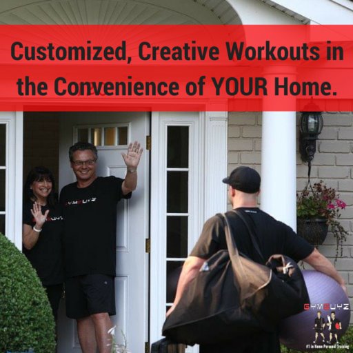 GYMGUYZ supplies the tools and techniques to get you in shape in the comfort of your own home, office or setting of your choice.