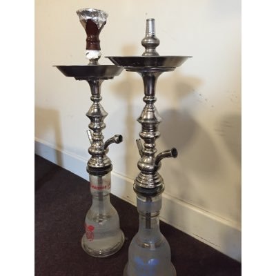 Khalil Mamoon Sheeshas for sale. Perfect for Home/Weddings/Parties. All our Sheeshas Are Brand new boxed authentic Khalil Mamoon Sheeshas. DM For Further Info!