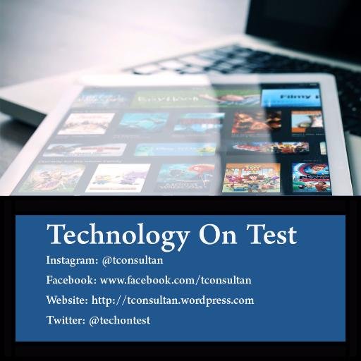 This Blog has been create it to test any technology from software,laptop, applications,computers,tablet,mobiles and much more, all of this to support you.