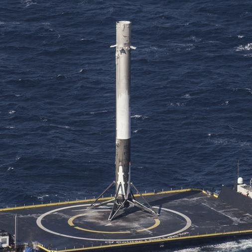 The somewhat silly first stage of the Falcon 9!