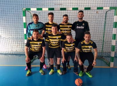 Equipo de fútbol sala de Pegalajar. Jugando en 2º División Local por Empresas de Mancha Real.