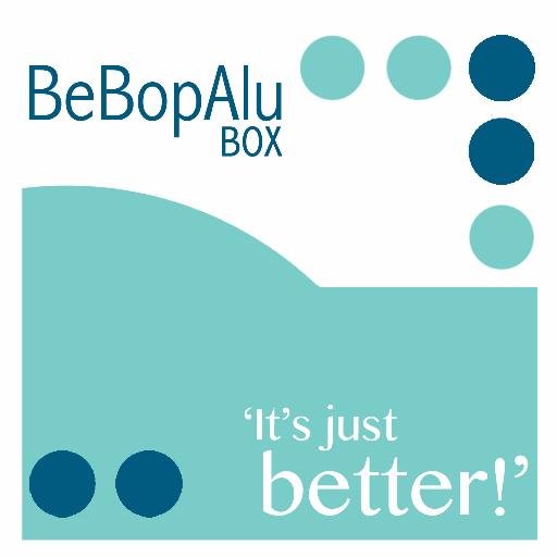 BeBopAlu Boxes are...JUST BETTER!  Themed care packages to suit specialty diets and any occasion.  Many Gluten Free choices, Paleo, Vegan, Munchy, Stressbusters