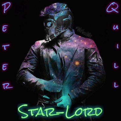 There may be another name you know me by.....Star-Lord. The famous Outlaw, Guardian of the Galaxy. C'mon, guys! @CelestialBolt lights up my world.