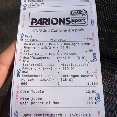 Bonjour à toutes et à tous je crée ce conte dans le but de nous aider mutuellement pour gagner et se donner des conseils dans les paries sportifs. Prono en fav