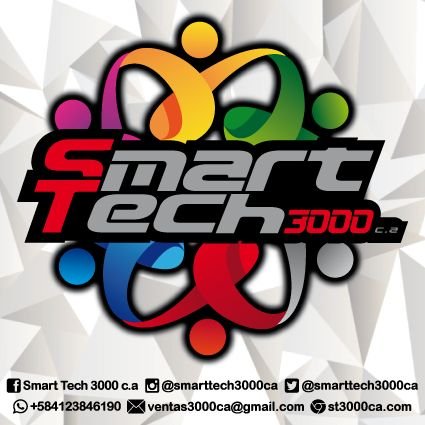 smarttech3000ca's profile picture. Confección Textil ✂
Estampados 🎨
Diseño Gráfico 💻
Material POP 📓
Ventas@st3000ca.com📩
04123846190 📲
02123128589 ☎
Caracas / Venezuela 🇻🇪