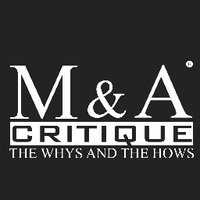 M&A Critique(@mnacritique) 's Twitter Profile Photo