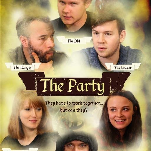 ThePartyseries's profile picture. A serious DM attempts to steer his uncouth party