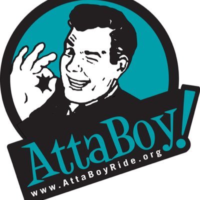 The Kinda-Annual AttaBoy Ride, a fundraising bicycle ride for men's cancers, takes place Sat, Aug 16, 2016. Visit website to learn more.