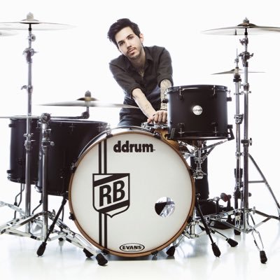 Drummer for Tremonti. DDrum, Sabian, Evans, Promark