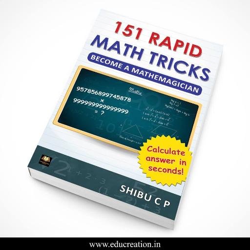 epshibucp's profile picture. 151 Rapid Math Tricks - Become a Mathemagician