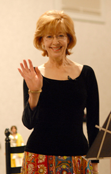 Internationally recognized speaker who teaches women's empowerment through discovering personal wisdom.