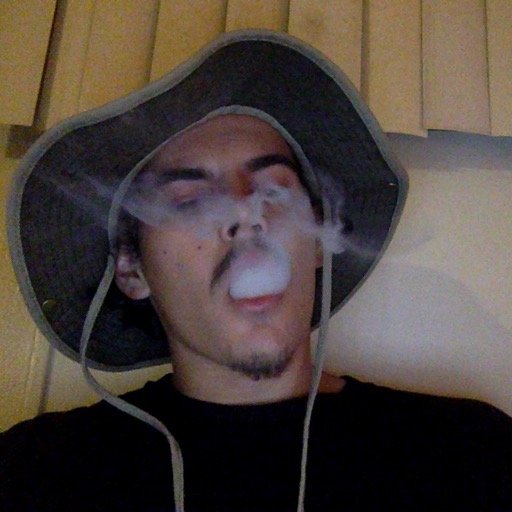 i got my choppa on my lap with my finger on the trigger rolling through the glass house feeling like that ....