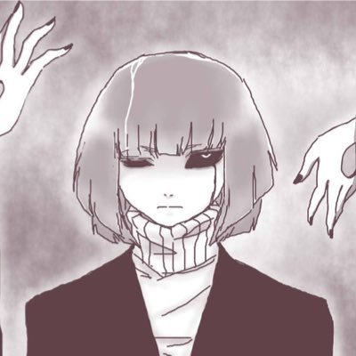 Extremely LOVES @shinobi_tori{Works alone}{Half Human Half Gaster}{Daughter:@Mettaton_Mom}Son:Blueberry}{Nice}{Over protective Mother}{Never wants to reset}