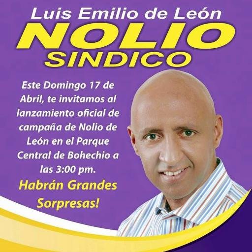 Precandidato a Sindico por el Municipio de Bohechio. Padre ejemplar, gran ser humano, Lider que lucha por su gente.