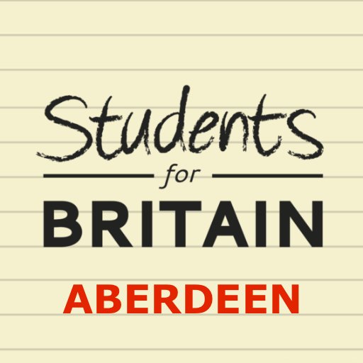 Aberdeen University students campaigning for an independent, sovereign, and internationally ambitious Britain on June 23rd. #Brexit #VoteLeave