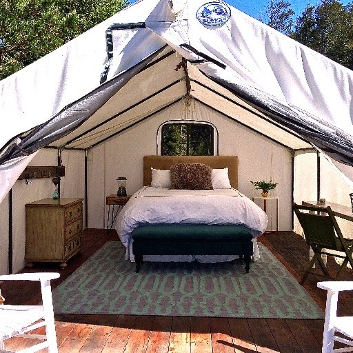 Glamping Pop-Up on the Northern California Coast