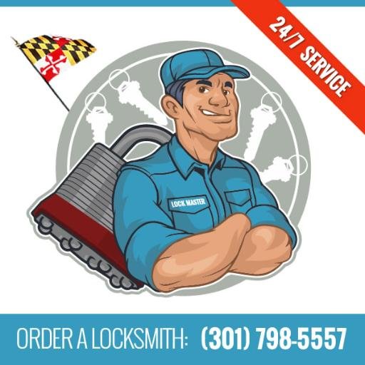 24 hr locksmith service all across Maryland. Just try us - the best price and the fastest locksmith service in Maryland :)