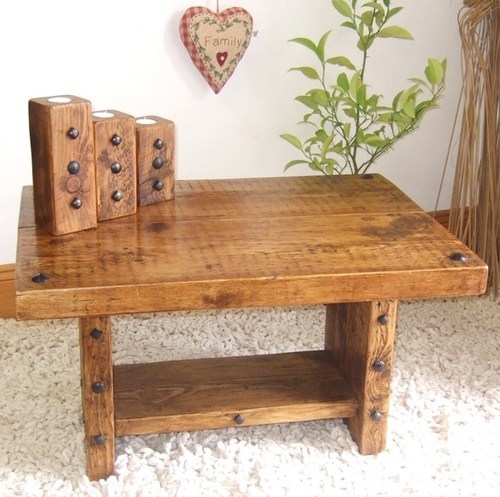 Kielder woodcraft: we make handmade chunky furniture and crafts from reclaimed wood. Just love working with old wood it's an inspiration to us