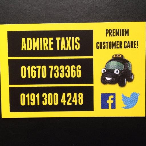 We are a friendly and reliable taxi company based in Cramlington, Northumberland. Established in 2012 offering premium customer care! Local or long distance.