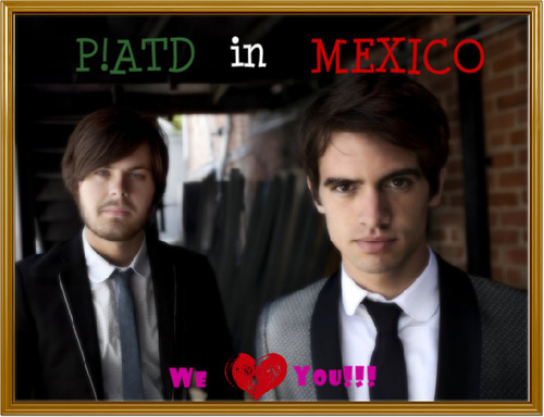 PATDinMEXICO's profile picture. Hey! Este twitter es para todas(os) aquellas(os) que queremos a Panic! at the disco aqui en Mexico :D