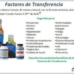 Los factores de transferencia. Alternativa para la salud.