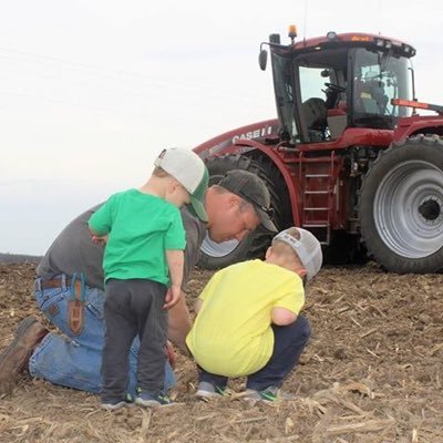 Husband, dad, and grower of corn, soybeans, and cattle in family farm operation