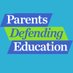 ParentsDefendingEd (@padefendinged) Twitter profile photo ParentsDefendingEd (@padefendinged) Twitter profile photo