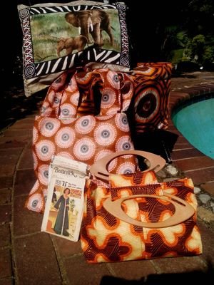 RuvarasheSA's profile picture. Hand made African print bags and accessories.
Also Vintage and designer sewing patterns.