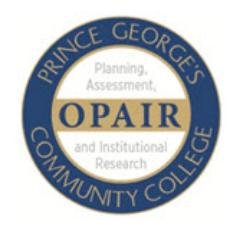 The Office of Planning, Assessment, & Institutional Research (OPAIR) at Prince George's Community College (PGCC). Moderated by @eliza_c_k